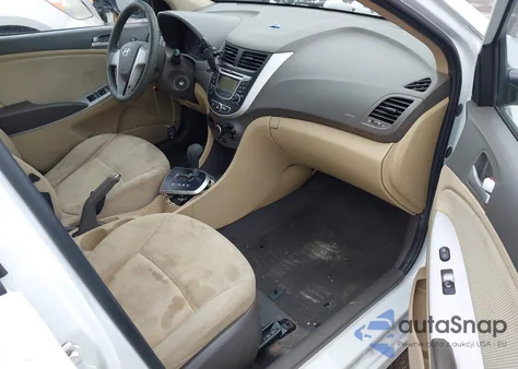 2013 Hyundai Accent Gls из США, поврежденный, VIN KMHCT4AE8DU529468